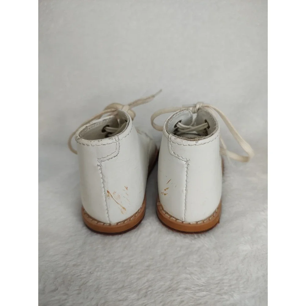 Josmo Walker Kids/Baby/Toddler Shoes All Leather White Size 4 Style‎ #8190